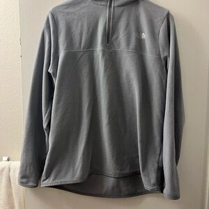 The North Face Light Gray Fleece Jacket